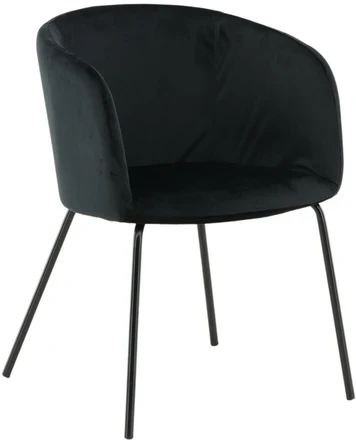 Venture Design Kėdė, Berit, 55x78x55 cm, Juoda