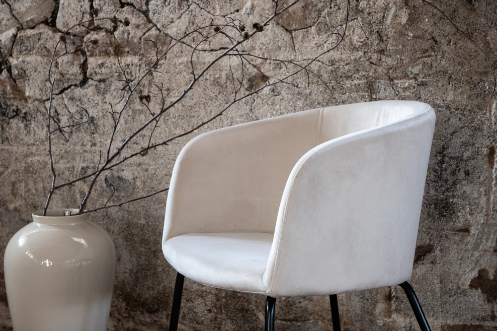 Venture Design Kėdė, Berit, 55x78x55 cm, kreminė spalva