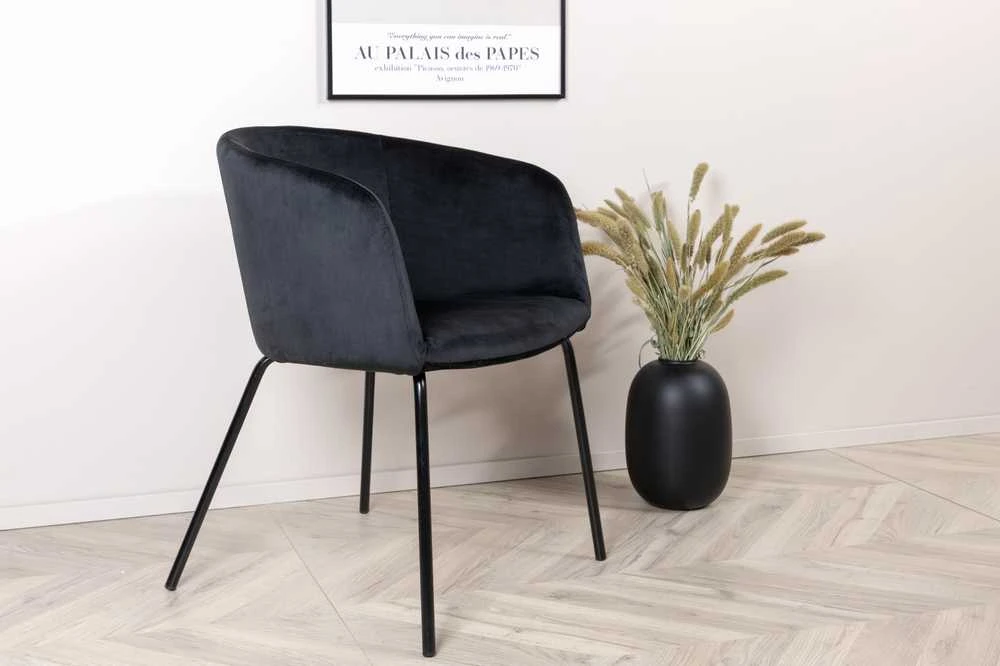 Venture Design Kėdė, Berit, 55x78x55 cm, Juoda