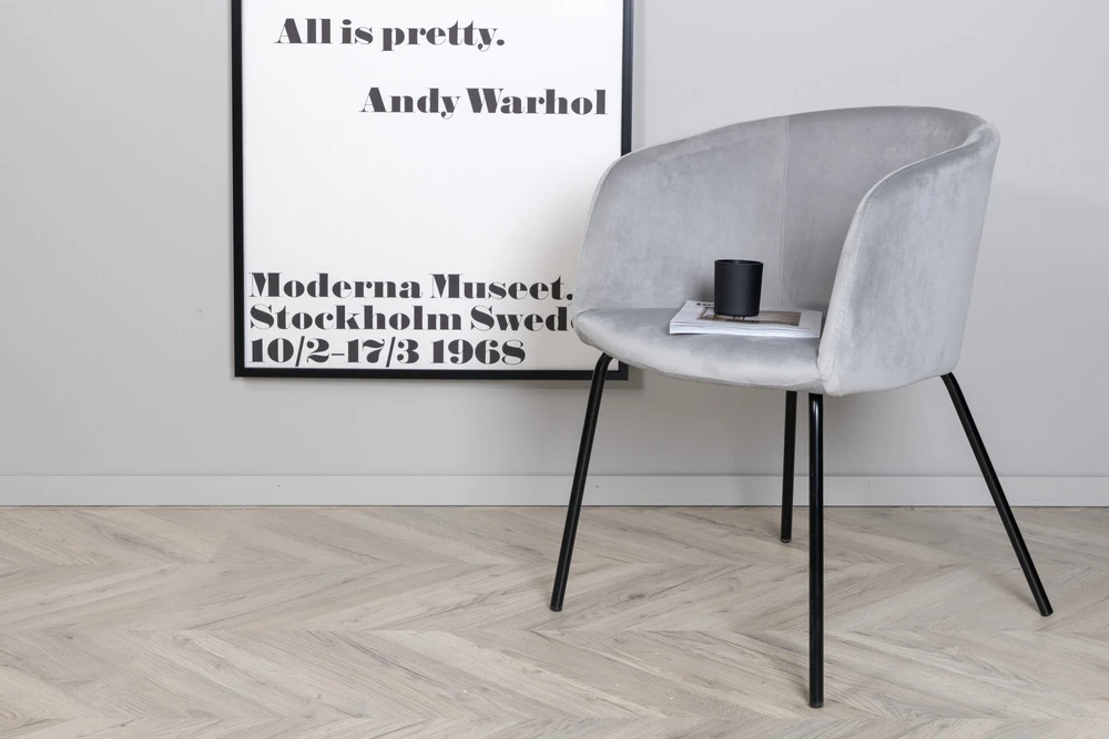 Venture Design Kėdė, Berit, 78x55 cm, Pilka