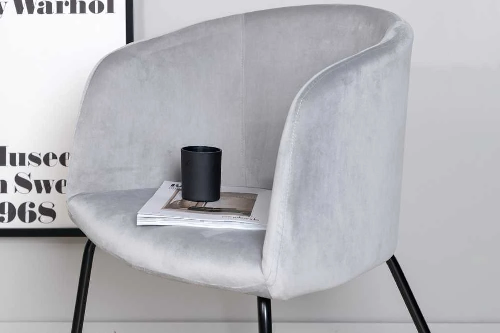 Venture Design Kėdė, Berit, 78x55 cm, Pilka