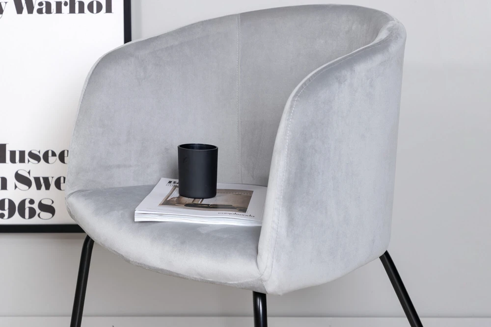 Venture Design Kėdė, Berit, 78x55 cm, Pilka