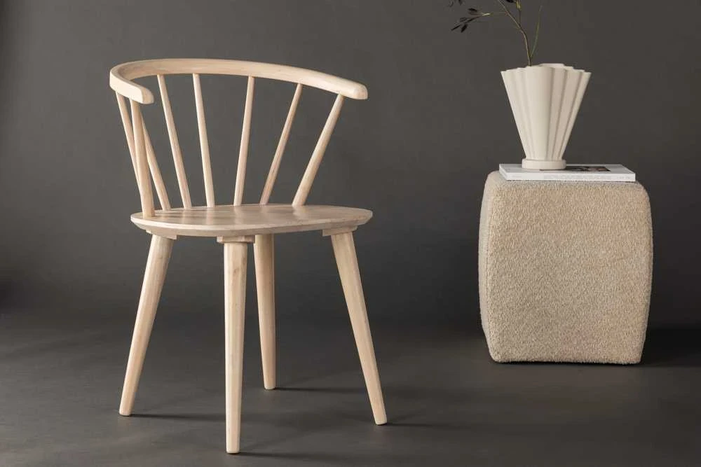 Venture Design Kėdė, Bobby Dining 2 vnt., 53x55x76 cm, balta danga