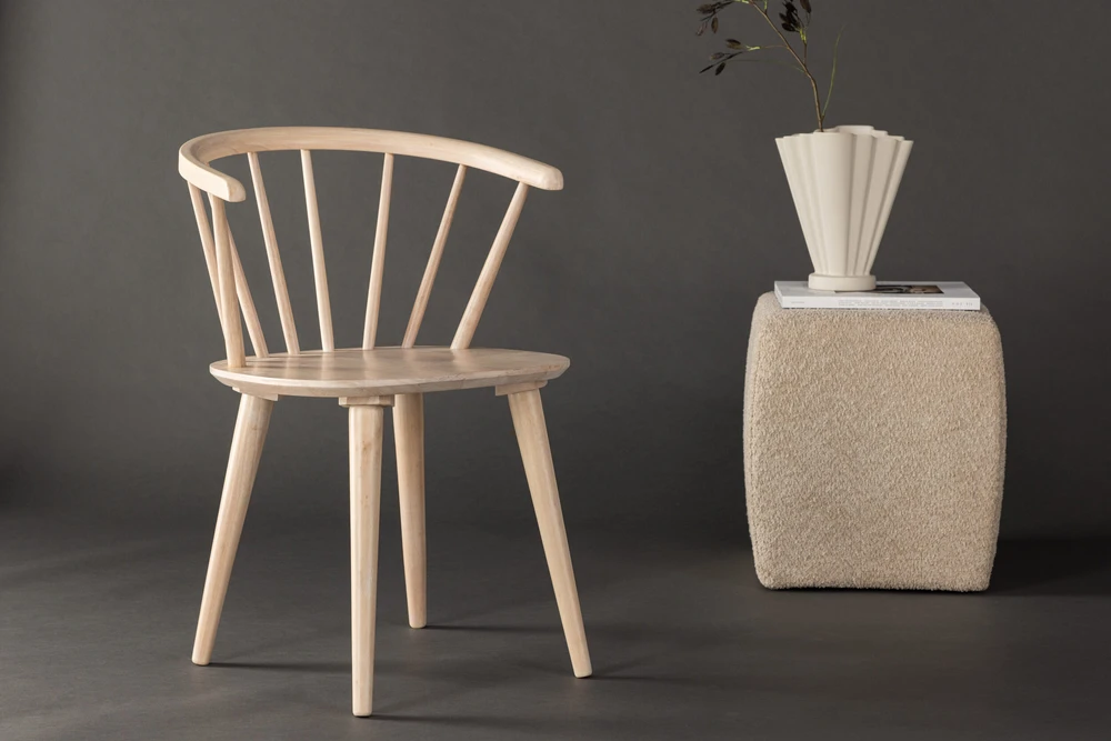 Venture Design Kėdė, Bobby Dining 2 vnt., 53x55x76 cm, balta danga