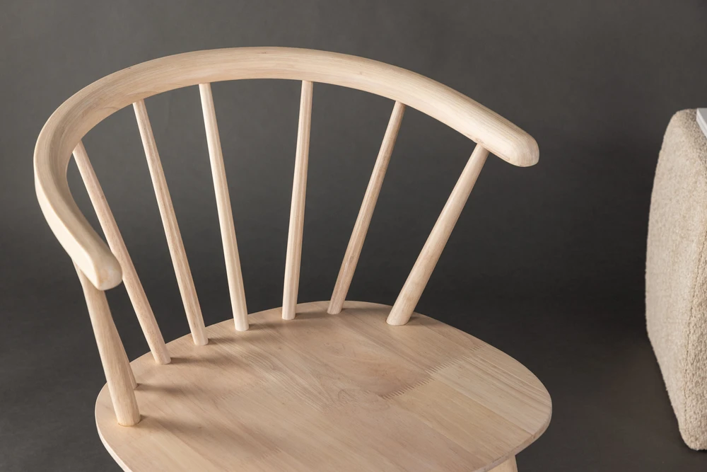 Venture Design Kėdė, Bobby Dining 2 vnt., 53x55x76 cm, balta danga
