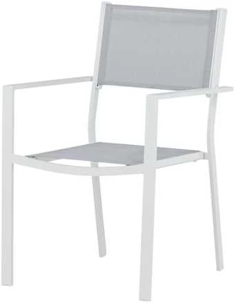 Venture Design Kėdė, "Copacabana" steka 2 vnt., 61x56.5x88 cm, Pilka