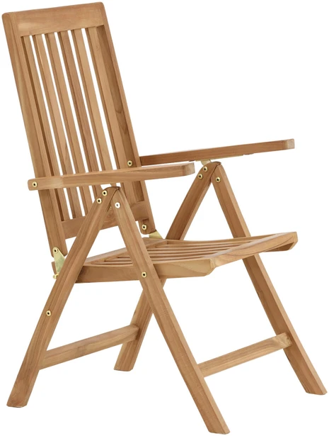 Venture Design Kėdė, Kenya 5 padėčių sulankstoma, 73x62x105 cm, Natūrali