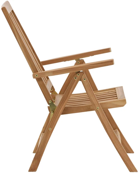 Venture Design Kėdė, Kenya 5 padėčių sulankstoma, 73x62x105 cm, Natūrali