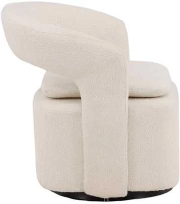 Venture Design Kėdė, Laurel viengulė sofa, 72x75x69 cm, Balta
