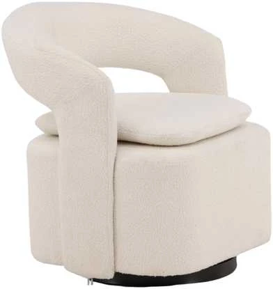 Venture Design Kėdė, Laurel viengulė sofa, 72x75x69 cm, Balta