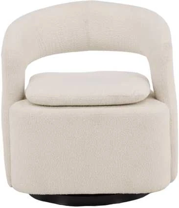 Venture Design Kėdė, Laurel viengulė sofa, 72x75x69 cm, Balta