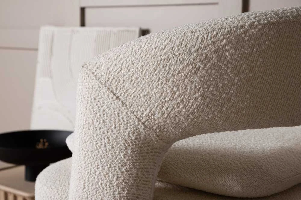 Venture Design Kėdė, Laurel viengulė sofa, 72x75x69 cm, Balta