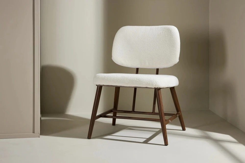 Venture Design Kėdė, „Midland“ vieno asmens sofa, 62x84x58 cm, Balta
