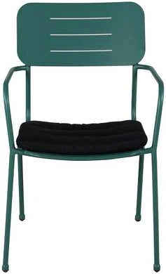 Venture Design Kėdė, Nicke Valgomasis Kėdė su Rankenėlėmis, 2 vnt., 62x56x88.5 cm, Žalia