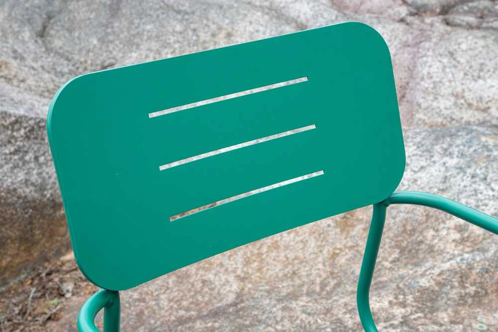 Venture Design Kėdė, Nicke Valgomasis Kėdė su Rankenėlėmis, 2 vnt., 62x56x88.5 cm, Žalia