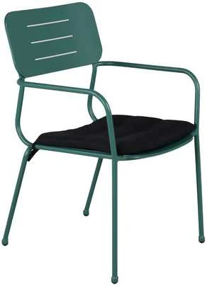 Venture Design Kėdė, Nicke Valgomasis Kėdė su Rankenėlėmis, 2 vnt., 62x56x88.5 cm, Žalia