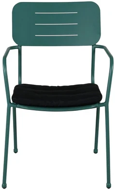 Venture Design Kėdė, Nicke Valgomasis Kėdė su Rankenėlėmis, 2 vnt., 62x56x88.5 cm, Žalia