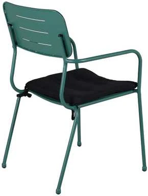 Venture Design Kėdė, Nicke Valgomasis Kėdė su Rankenėlėmis, 2 vnt., 62x56x88.5 cm, Žalia