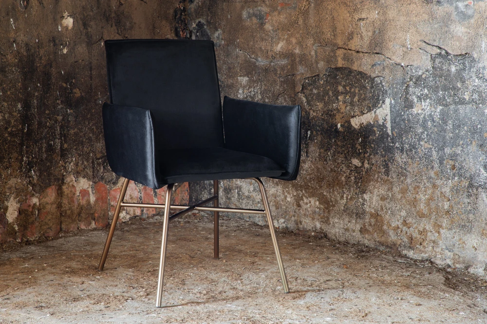 Venture Design Kėdė, Petra, 60x87x57 cm, Juoda