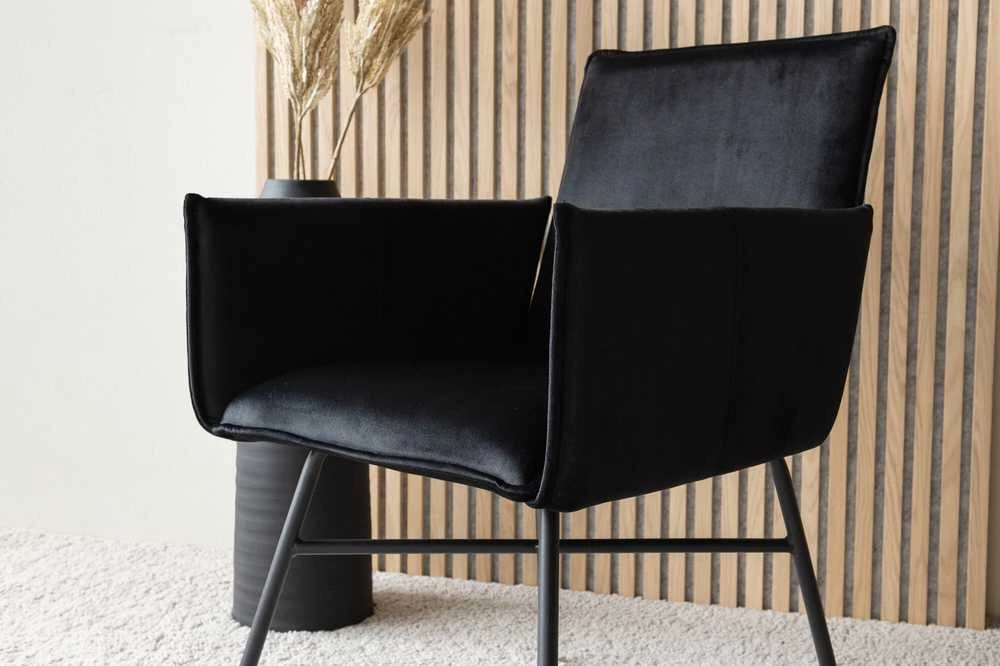 Venture Design Kėdė, Petra, 60x87x57 cm, Juoda