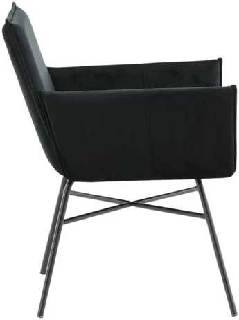 Venture Design Kėdė, Petra, 60x87x57 cm, Juoda