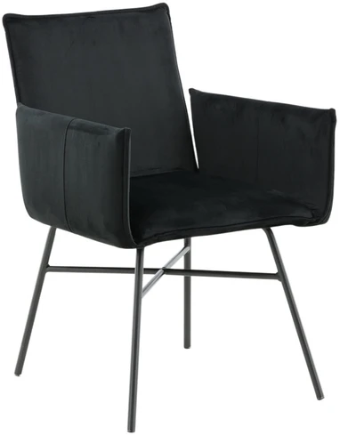 Venture Design Kėdė, Petra, 60x87x57 cm, Juoda