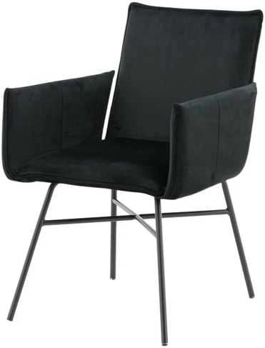 Venture Design Kėdė, Petra, 60x87x57 cm, Juoda
