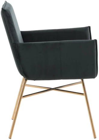 Venture Design Kėdė, Petra, 60x87x57 cm, Juoda