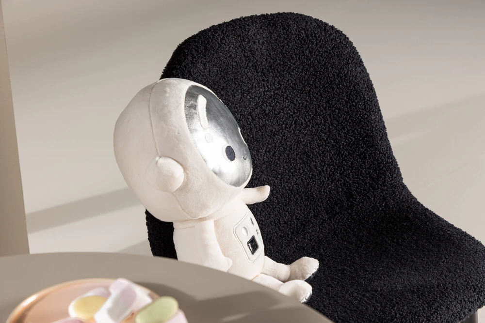 Venture Design Kėdė, „Polar Kids Dining“, 43x41.5x62 cm, Juoda