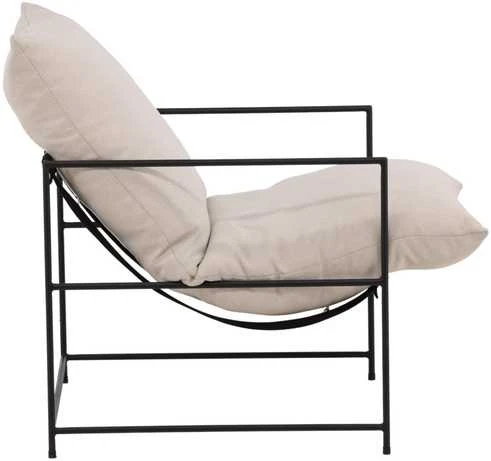 Fotelis Venture Design Kėdė, Sedalia viengulė sofa, 90x97.5x68.5 cm, Balta