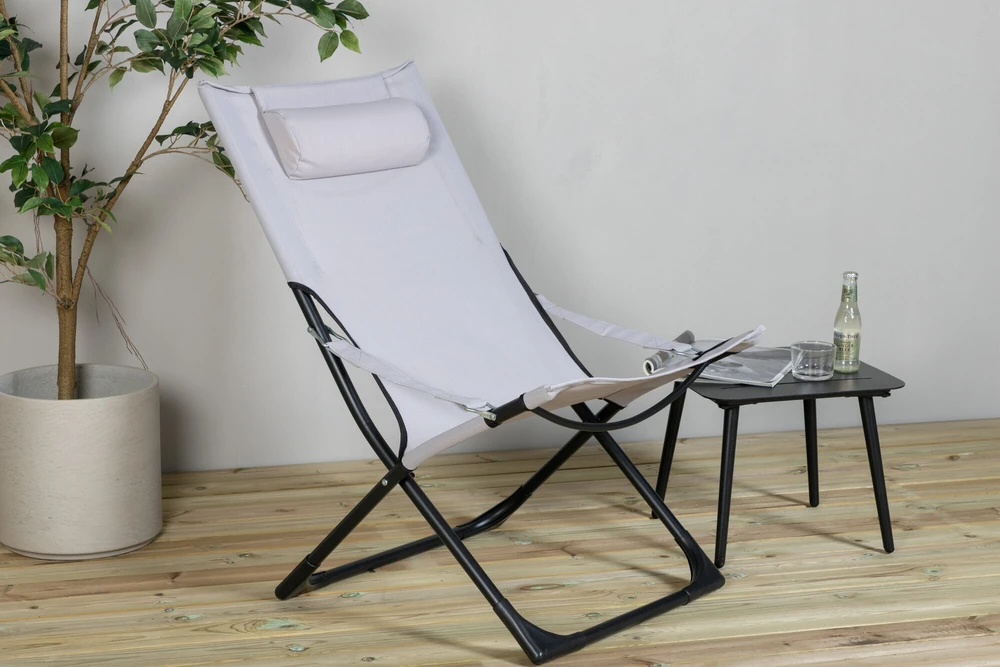 Venture Design Kėdė, Sevilijos skaitmeninis atsipalaidavimas, 84x89x63 cm, Pilka