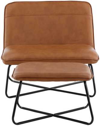 Sofa Venture Design Kėdė su Pogrupiu, X-Lounge, 75x71x78 cm, Ruda