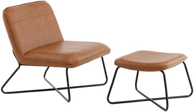 Sofa Venture Design Kėdė su Pogrupiu, X-Lounge, 75x71x78 cm, Ruda