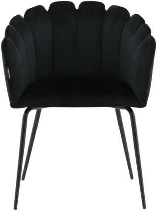 Venture Design Kėdė su rankenėlėmis, Limhamn, 54x61x76.56 cm, juoda