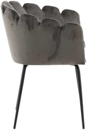 Venture Design Kėdė su rankenomis, Limhamn, 54x61x76.56 cm, Pilka