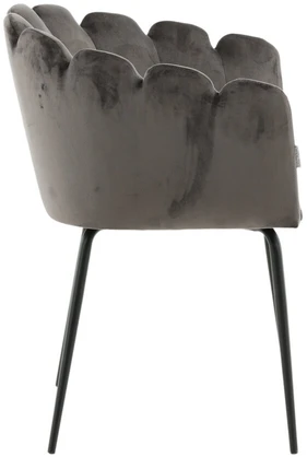 Venture Design Kėdė su rankenomis, Limhamn, 54x61x76.56 cm, Pilka