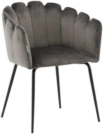 Venture Design Kėdė su rankenomis, Limhamn, 54x61x76.56 cm, Pilka
