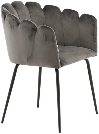 Venture Design Kėdė su rankenomis, Limhamn, 54x61x76.56 cm, Pilka