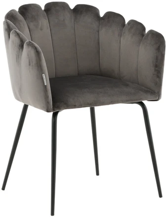 Venture Design Kėdė su rankenomis, Limhamn, 54x61x76.56 cm, Pilka