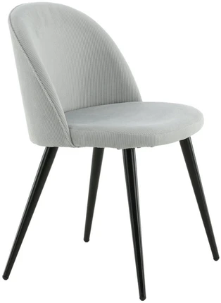 Venture Design Kėdė, švelnus matinis 2 vnt., 57x50x76.5 cm, šviesiai pilka