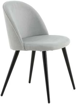 Venture Design Kėdė, švelnus matinis 2 vnt., 57x50x76.5 cm, šviesiai pilka