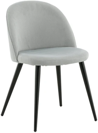Venture Design Kėdė, švelnus matinis 2 vnt., 57x50x76.5 cm, šviesiai pilka