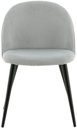 Venture Design Kėdė, švelnus matinis 2 vnt., 57x50x76.5 cm, šviesiai pilka