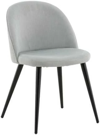 Venture Design Kėdė, švelnus matinis 2 vnt., 57x50x76.5 cm, šviesiai pilka