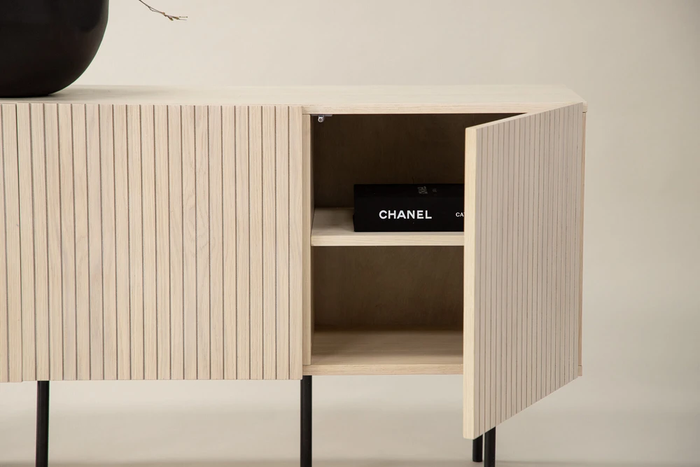 Venture Design Kėdė, Västerås, 150x75 cm, Juoda