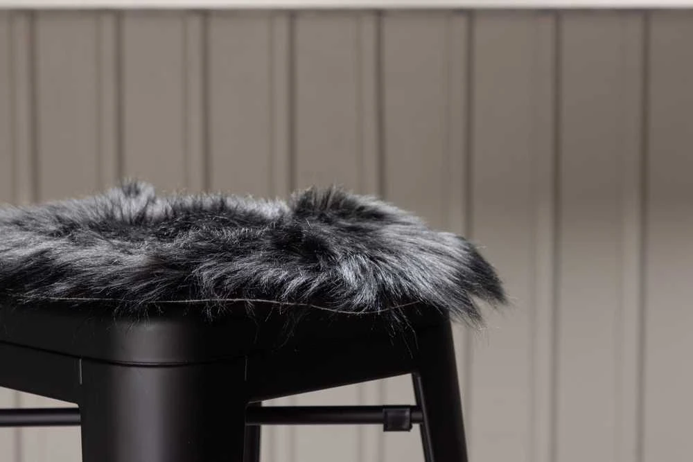 Venture Design Kėdės pagalvė, Katy, 34 cm, Juoda