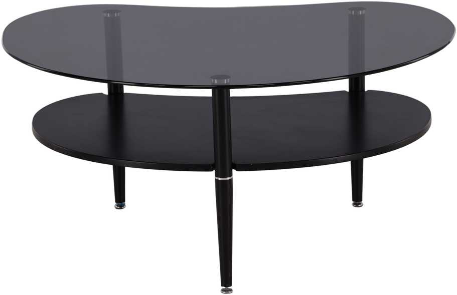 Venture Design Kiaušinių staliukas, juodas, 80x101 cm, juodas