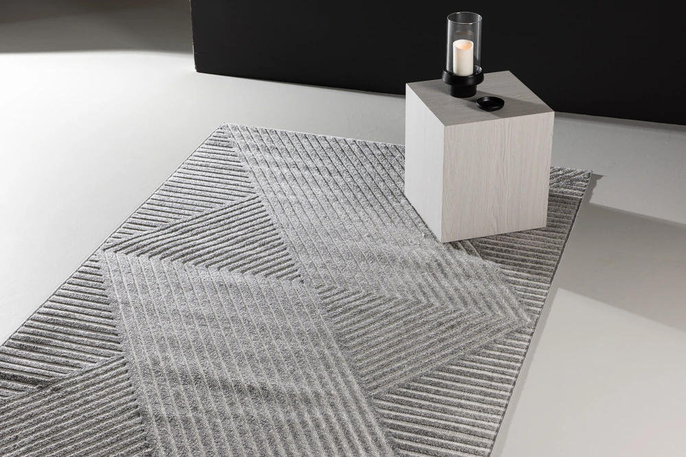 Venture Design Kilimas, Aron Solar, 230x160 cm, Pilka