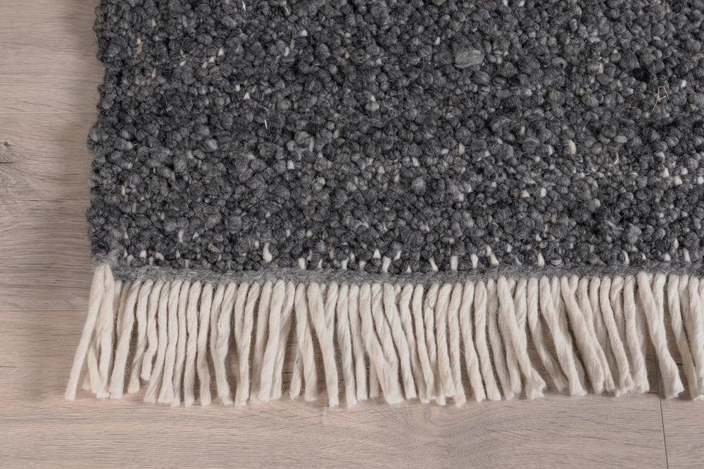 Venture Design Kilimas, Betina vilna, 230x160 cm, Pilka