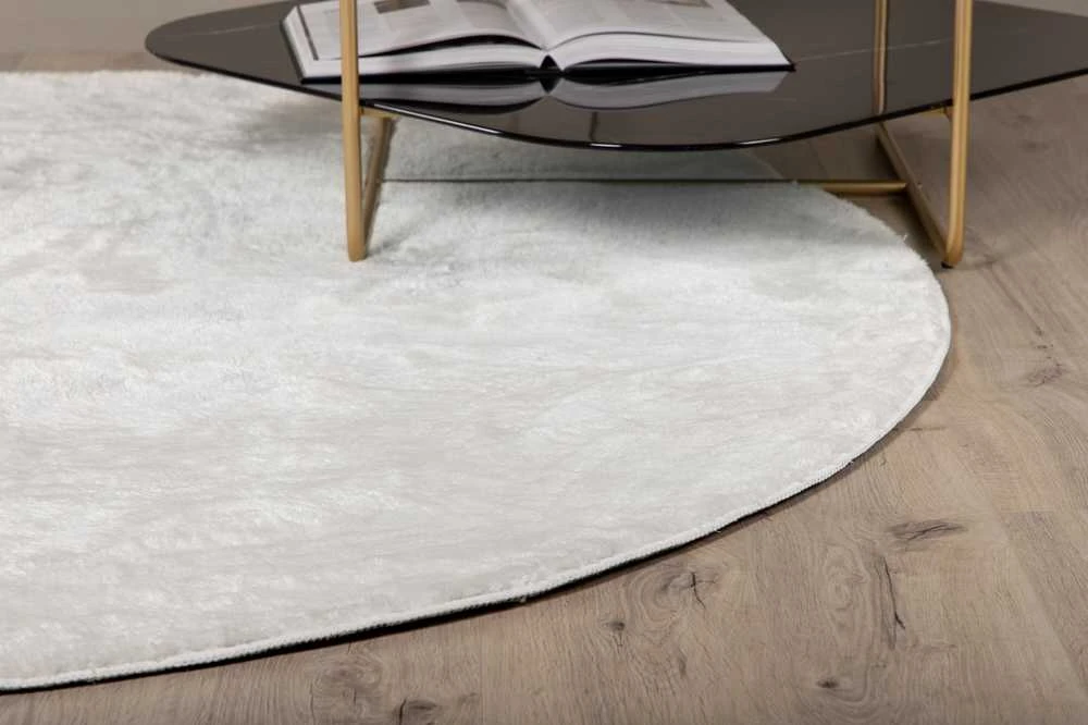 Venture Design Kilimas, Blanca apvalus, 200x200 cm, Balta